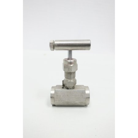 ANDERSON GREENWOOD Manual Socket Weld Stainless 6000Psi 34In Needle Valve H7HS4QBP 024038613
